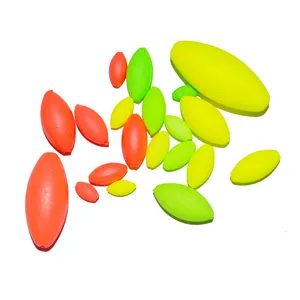Gulang Wholesale 100pcs/bag Colorful Fishing Floats Beads Eps Foam float With different colors for fishing