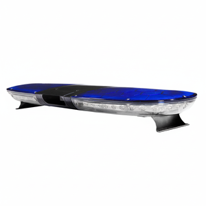 Barre lumineuse de sécurité LED bleue légère pour toit de voiture, Space E-120, contrôlée par microprocesseur, couverture en polycarbonate, IP65, 96000 lumens - Product Image 2