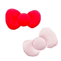 Ruban en peluche couleur bonbon de 7,2 cm pour accessoires de cheveux et décoration de vêtements DIY