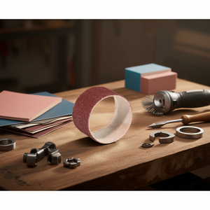 Manchon abrasif en tissu corindon Ttake Ab1001 13x25 mm grain 120 pour ponçage de précision - Product Image 3