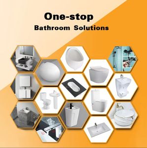 Inodoros Modernos, Artículos Sanitarios, Inodoro <span class=keywords><strong>de</strong></span> Cerámica Cuadrado, Inodoro <span class=keywords><strong>de</strong></span> Una Pieza Montado en el Suelo para Baño y Hotel - Product Image 5