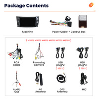 Écran tactile de voiture Android MEKEDE 8 pouces avec boutons avec Cool pour Benz W211 Support sans fil Car-Player Android Auto 4G Sim Card