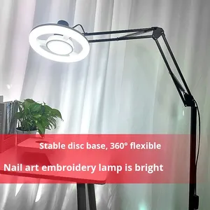 <span class=keywords><strong>Lampe</strong></span> <span class=keywords><strong>LED</strong></span> de beauté pour tatouage et nail art, lumière froide <span class=keywords><strong>semi</strong></span>-permanente, pliable, verticale, sur pied, pour soins de la peau, en ABS - Product Image 5
