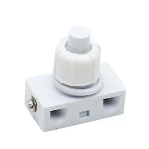 250V 1A on off latching push button lamp small switch