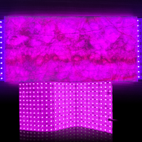 Bande LED ultra-fine et flexible, panneau RGBW 490x245mm, facile à coller pour la décoration intérieure et les projets créatifs