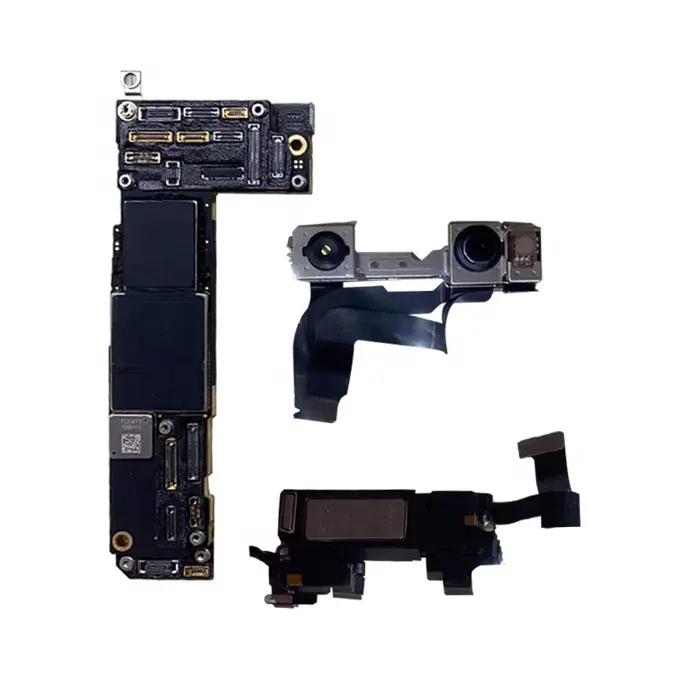 Original For iPhone 12pro Motherboard Unlocked, Full chipsTested Support iOS update Logic board with face id