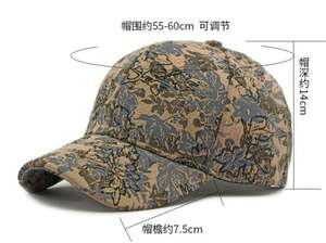 Casquette de baseball en jacquard au design nouveau, imprimé tendance, doublure structurée - Product Image 2