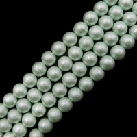 Perles synthétiques HX roses complètes de 8 mm, effet froissé, couleurs mélangées, trou personnalisé, pour la fabrication de colliers, qualité certifiée par un tiers