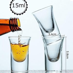 Vente en gros de verres à liqueur en verre transparent de 15 ml, mini verres à whisky, <span class=keywords><strong>tequila</strong></span>, pour fête, bar, club, cocktail, dîner en famille, cadeau - Product Image 6