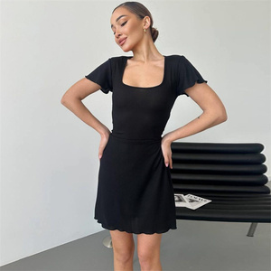 night hot dresses for ladies Hattie Sexy V Neck Ruched Spandex Short Night Out Dresses, Olive Green main image 1