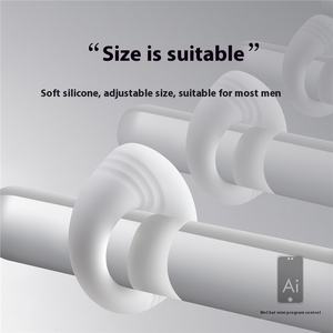 حلقة إله صغيرة عار قفل الكبار مدرب الجنس الرجال الاهتزاز سيليكون الديك حلقة لممارسة الجنس - Product Image 2