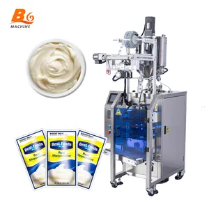 BG – Sachet de miel liquide entièrement automatique, Sauce chili, tomate, pâte, Sachet, Mayonnaise, Machine d'emballage