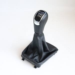 Leva del cambio 5/6 coperta nera per <span class=keywords><strong>Skoda</strong></span> Octavia II (09-12) / SuperbII (08-12) / <span class=keywords><strong>Yeti</strong></span> (09-12) - Product Image 3