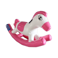 Nouveau Design Gonflable Hobby Horse Ride On Toys Gonflable Cheval Rocking Pony Toys Animal Seal-Air Hermétique Jouets Pour Enfants
