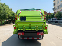 Camion de collecte des ordures diesel manuel JMC 4x2 pour usage urbain, agricole et en restauration