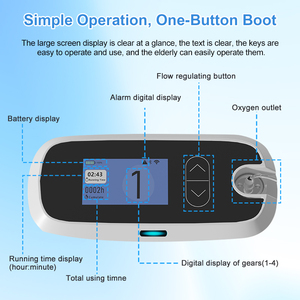 Olive PSA di động concentrador de oxigeno portatil mini 4 lít oxigen Máy phát điện máy 4L xung xách tay oxy tập trung - Product Image 4