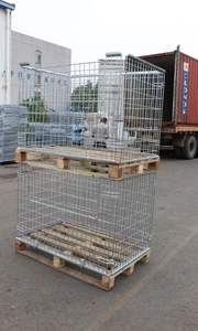 Conception détachable en acier résistante adaptée aux besoins du client de cage d'extension de <span class=keywords><strong>palette</strong></span> de norme européenne pour les palettes standard en bois - Product Image 5