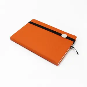 Creative Customize Orange Perfect Binding A5 Paper Notebook