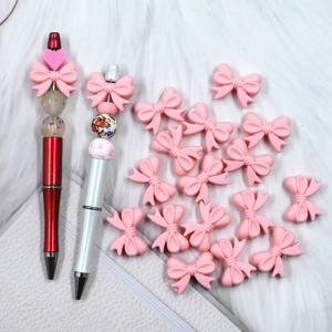 Cuentas de Silicona para Chupetes, Forma de Lazo, Orificio Vertical, Masticables, Accesorios para Cadenas de Chupetes, Libres de BPA, Entrega Rápida - Product Image 1