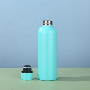 定制彩色标志可重复使用健身房运动金属瓶升华不锈钢保温瓶保温瓶饮水瓶 - Product Image 6