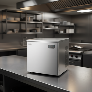 Macchina per il Ghiaccio 450 Libbre al Giorno in Acciaio Inox con Spessore Regolabile Attrezzatura da Cucina Commerciale - Product Image 2