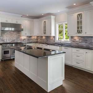 Muebles de Cocina Modernos Personalizados, Encimera, Fregadero, Gabinetes de Madera, Armarios para Sala de Estar - Product Image 5