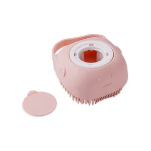 Cepillo de Ducha para Mascotas de Silicona Suave 2025 con Dispensadores de Champú y Jabón para Gatos, Perros y Animales Pequeños, Colores Personalizados - Product Image 2