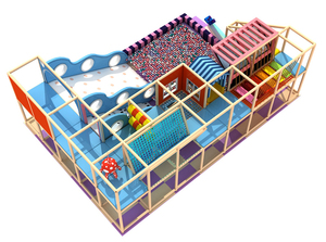Área de <span class=keywords><strong>Juegos</strong></span> Interior con Tobogán en Espiral y de Donut, Piscina de Pelotas, Obstáculos y Juego Interactivo - Product Image 2