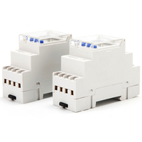 Temporizador Digital Programable SINOTIMER TM922 de 2 Canales, Reloj de 24 Horas, Intervalo de Segundos, Interruptor de Riel DIN, Relé Inteligente de 7 Días