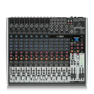 behringers X2222USB 16 professional stage performance mixer sound card high-end effect
