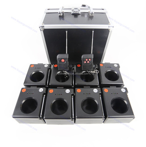 Hệ thống bắn pháo hoa lạnh 8 & 12 kênh, điều khiển từ xa bằng nhựa, dùng cho đám cưới, tiệc tùng, kiểu bánh gato - Product Image 4