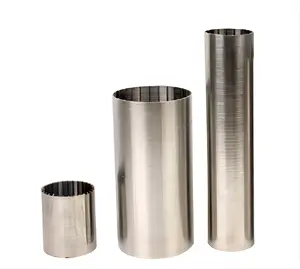 Johnson VeeType Screen Pipe Stainless Steel Wedge Screen Filter Tube For Solid-liquid Separation