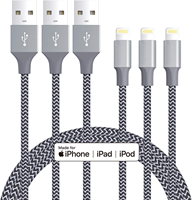 Câble USB-A vers Type C tressé en nylon, 1 m, vente directe usine, prix bas, transmission de données haute vitesse, certifié