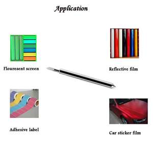 Película reflectante, hoja de plotter de transferencia térmica Roland Blade <span class=keywords><strong>cameo4</strong></span> Graphtec liyu Jinka HOJA DE plotter de corte de vinilo - Product Image 4