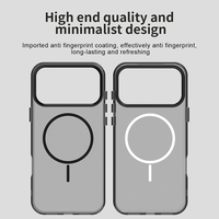 Coque de Téléphone Couleurs Bonbon avec Magnétique pour iPhone 17 Pro, Étui de Téléphone Translucide Luxe pour Séries iPhone 16 15 14 13 12 11