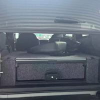 Système de rangement en acier de qualité supérieure pour SUV tout-terrain, glissière supérieure, tiroir simple, ailes latérales Ford Bronco, coffre verrouillable