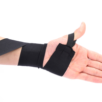 Bandes de poignet avec logo, vente chaude, Taekwondo, boxe, bandages de protection de haute qualité avec couleur unie