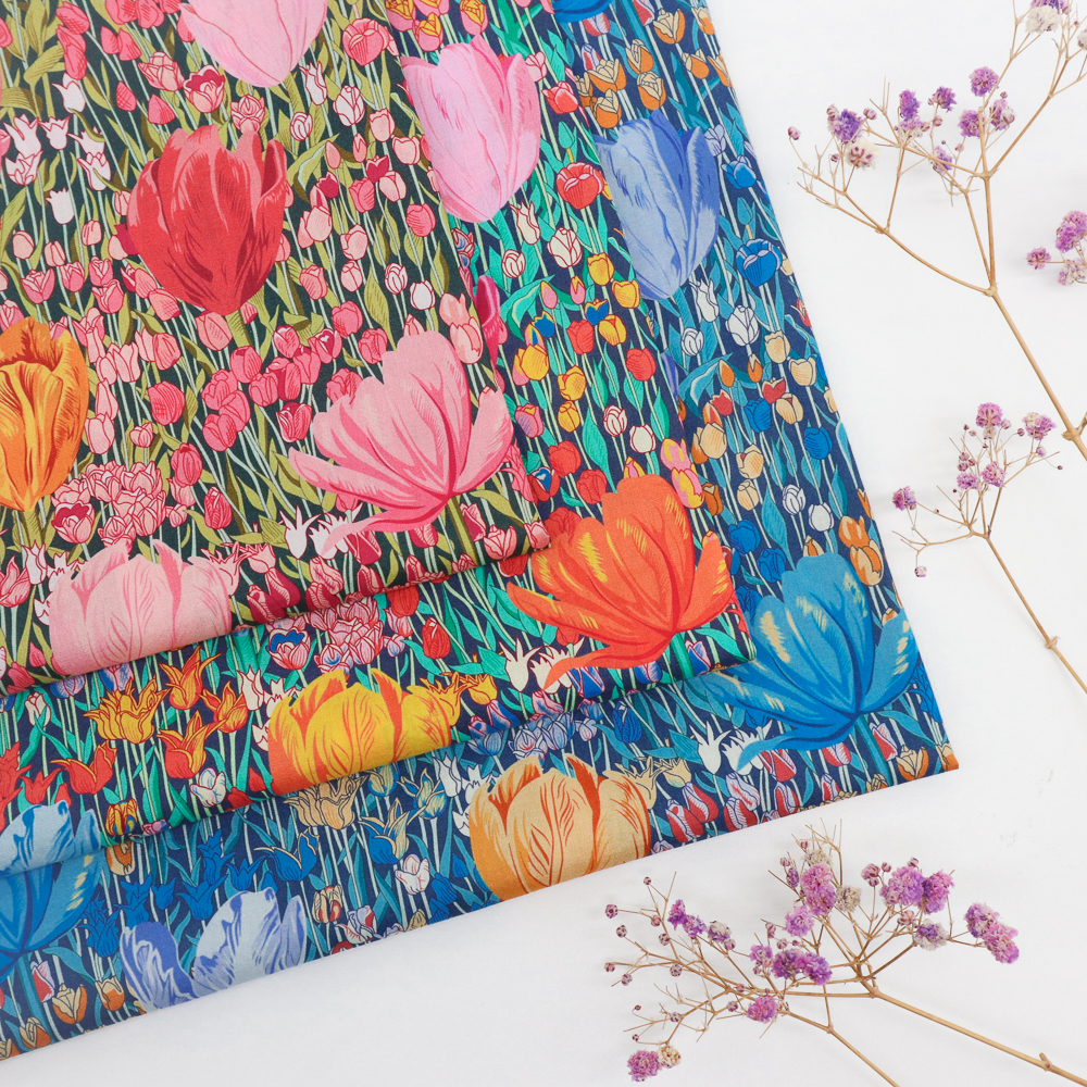 Высококачественная лондонская ткань Kahn с цифровой печатью на чистом хлопке Тана газон ткань для одежды