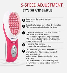 Máy trị liệu ánh sáng đỏ cầm tay Kernel KN-7000C, đèn <span class=keywords><strong>LED</strong></span> trị liệu màu đỏ, xanh dương, vàng, dùng cho điều trị mụn, giảm đau, trẻ hóa da - Product Image 6