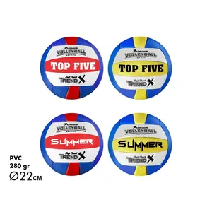 Top Cinco Balones de Voleibol de Verano 280 Gr 22 Cm PVC Suaves al Tacto - Product Image 1