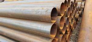 <span class=keywords><strong>SATM</strong></span> JIS GB A36 Q235 Q345 Tuyau en acier au carbone HR soudé laminé à chaud Tube en acier au carbone Erw - Product Image 5