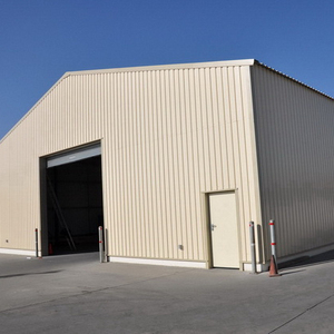 Chất Lượng Cao Hiện Đại Prefab Kết Cấu Thép Xây Dựng Đúc Sẵn Hội Thảo/Kho/Nhà Để Xe/Hangar Giá - Product Image 5