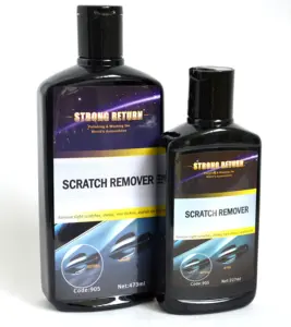 Free sample best seller silicon free water base car scratch repair compound cream car scratch remover