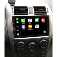 Radio de coche Android de 9 pulgadas con pantalla IPS, reproductor de DVD BT para Toyota Corolla 2008-2010, autorradio 2DIN, navegación GPS, CarPlay, vídeo 4G