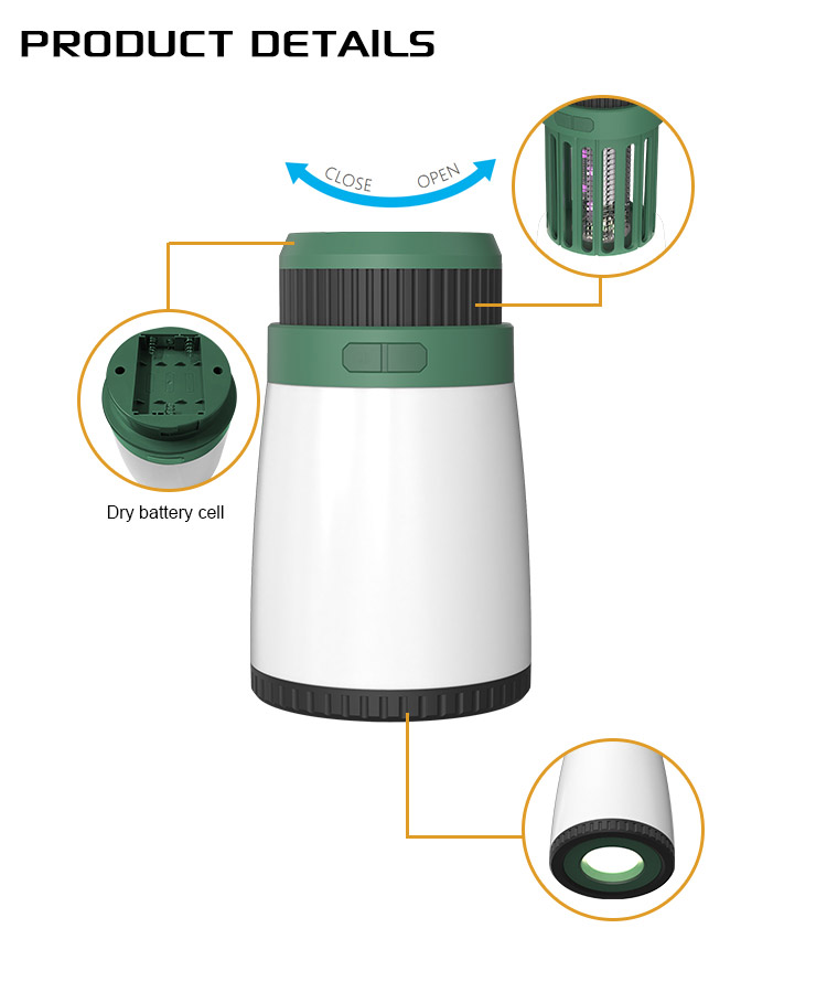 Dayang Flashlight photocatalytic mosquito zapper killer lamp electronic mosquito killer lamp