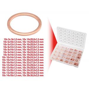 KS TOOLS-Surtido de arandelas de cobre 970,0140, 5-28 (300 uds)-ELEMENTOS EAN 4042146478257 PARA FIJACIONES DE FIJACIÓN - Product Image 2