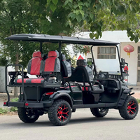 Voiturette de golf électrique personnelle 4 places Voiturettes de golf 72v Beach Buggy Off Road Club Car