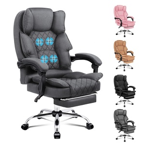 Úc bán chạy nhất Ergonomic Ghế văn phòng OEM massage điều hành xoay máy tính bàn ghế Ông Chủ ghế với chỗ để chân - Product Image 3