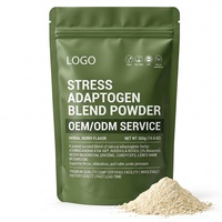 Poudre de mélange adaptogène antioxydant pour adultes, vente en gros directe usine, formule personnalisée, marque privée, qualité supérieure, délai de livraison rapide