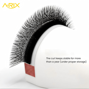 Extensiones de Pestañas A-RIX Profesionales 3D en Forma de W, Pestañas Clover, Color Negro Mate Suave, Extensiones de Pestañas Individuales de Volumen, Venta al Por Mayor - Product Image 3